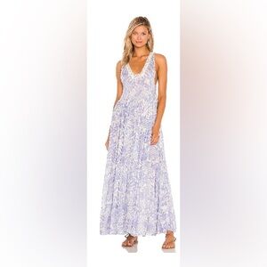 Free People Tiers For You Maxi Dress Size S